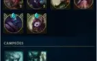 CONTA DE LOL GOLD 4, 62 SKINS, 105 CHAMPS E NÍVEL 300
