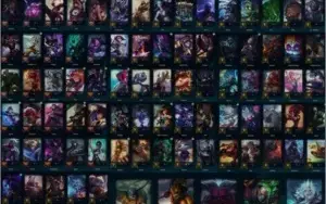 CONTA DE LOL GOLD 4, 62 SKINS, 105 CHAMPS E NÍVEL 300