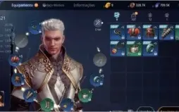 Conta MIR4 LVL 46 - 51.5k Poder e mais de 700k Dark Steel