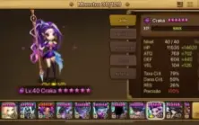 Conta Summoners War - LD Craka - LD Jackson