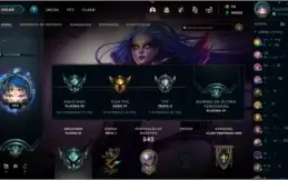 Conta Platina (III) 50k Essência, 140 Skins, 281 Ícones