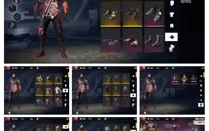 CONTA COMPLETAÇA>PASSE>MUITOS EMOTES>SKINS>PERSONAGENS ETC