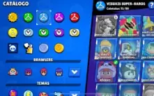 Conta Brawl Stars Com Várias Skins E Personagens