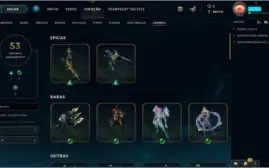Conta League of Legends Temporada 4