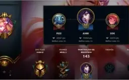 Venda de conta de League of Legends Barato