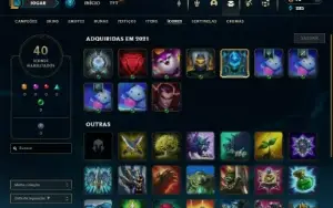 Prata 3 com 50 Champs e 13 Skins