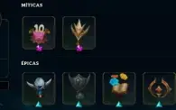 Conta League of Legends com 640 skins (ACESSO TOTAL)