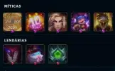 Conta League of Legends com 640 skins (ACESSO TOTAL)