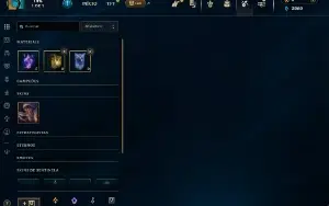 Prata 4 com 22 Champs e 5 Skins + 1 Fragmento