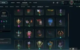 Conta com nick raro de champion, 344 skins, s9 diamante 4