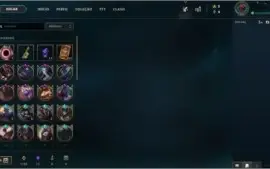 Conta com nick raro de champion, 344 skins, s9 diamante 4