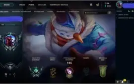 CONTA NVL 138 PLATINA III 58 CHAMPS 13 SKINS POR R$86,99