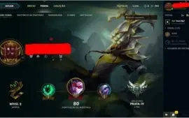 Conta LoL elo Silver