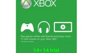 Xbox live Gold 1 mês trial