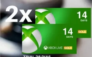 Xbox live Gold 1 mês trial