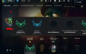 conta esmeralda 1 mmr bom ganhando 27 - 32 pdl