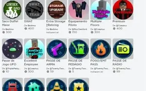 Conta Roblox incrivel com 22 passes mais de 4000 Robux gasto