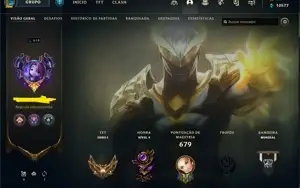 CONTA DE LOL 2015, GOLD 4 TODOS OS CHAMP