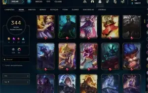 CONTA DE LOL 2015, GOLD 4 TODOS OS CHAMP