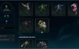 CONTA GOLD COM 98 SKINS