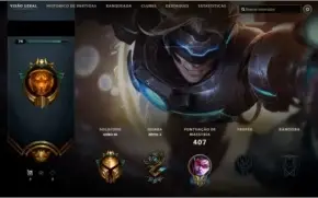 CONTA GOLD COM 98 SKINS