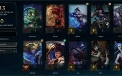 Conta League of Legends Diamante 2 - 33 Champ - 5 skins