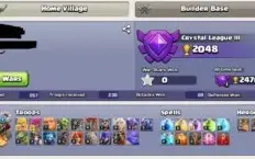 clash of clans cv11 + vila construtor 7