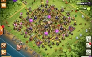 clash of clans cv11 + vila construtor 7