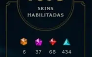 CONTA LEAGUE OF LEGENDS 1000 SKINS+ PREÇO NEGOCIÁVEL