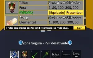 Conta Blox fruit ( 6 frutas perm, todas raças V4)