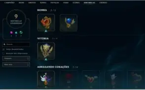 Conta LOL Plat 2 S8