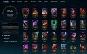 Conta LOL Plat 2 S8
