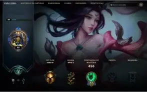 Conta LOL Plat 2 S8