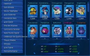 Conta la-omega SusaShin - Digimon Masters Online DMO