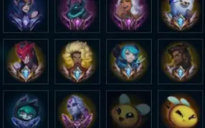 Conta lol ex chall, 5 emote challenger, ryze triunfante, etc