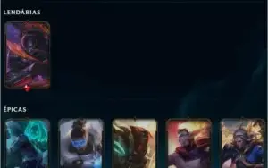 Conta LOL com 15k+ DE RP (ELO: MMR Mestre)