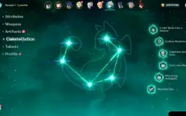 Ar 50 - Lyney + Assinatura, Ayaka, Yelan E Outros