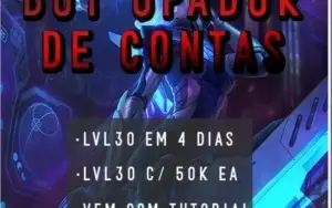 UPADOR DE CONTA PARA LOL