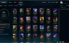 CONTA DIAMANTE 5, 37 CAMPEÕES + ESPÓLIO (MMR ALTO)