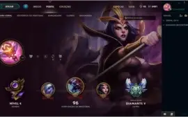 CONTA DIAMANTE 5, 37 CAMPEÕES + ESPÓLIO (MMR ALTO)