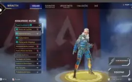 Conta APEX, 2 Heranças, skins raras, wraith voidwalker e +