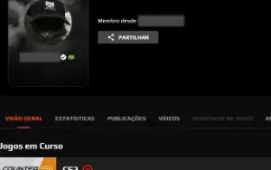 STEAM LVL 20 Gamersclub / 10 Faceit / main perfeita