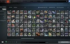 Conta com 125 jogos + dota 2 solo 3772 party 4898