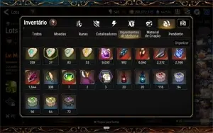 Conta Epic Seven Mid-Endgame com MUITOS RECURSOS
