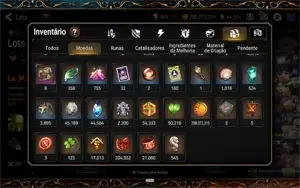 Conta Epic Seven Mid-Endgame com MUITOS RECURSOS