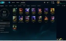 Conta League of Legends unranked  lv 30