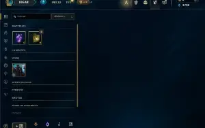 Unranked com 25 Champs e 1 Skin