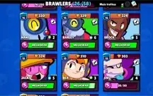 conta season 1 brawl stars  9.7k troféu (26 brawlers) lvl 64