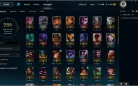 Conta Prata 3 70 Champs 13 skins
