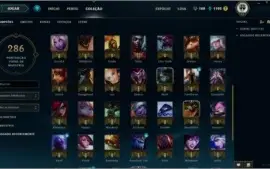 Conta Prata 3 70 Champs 13 skins